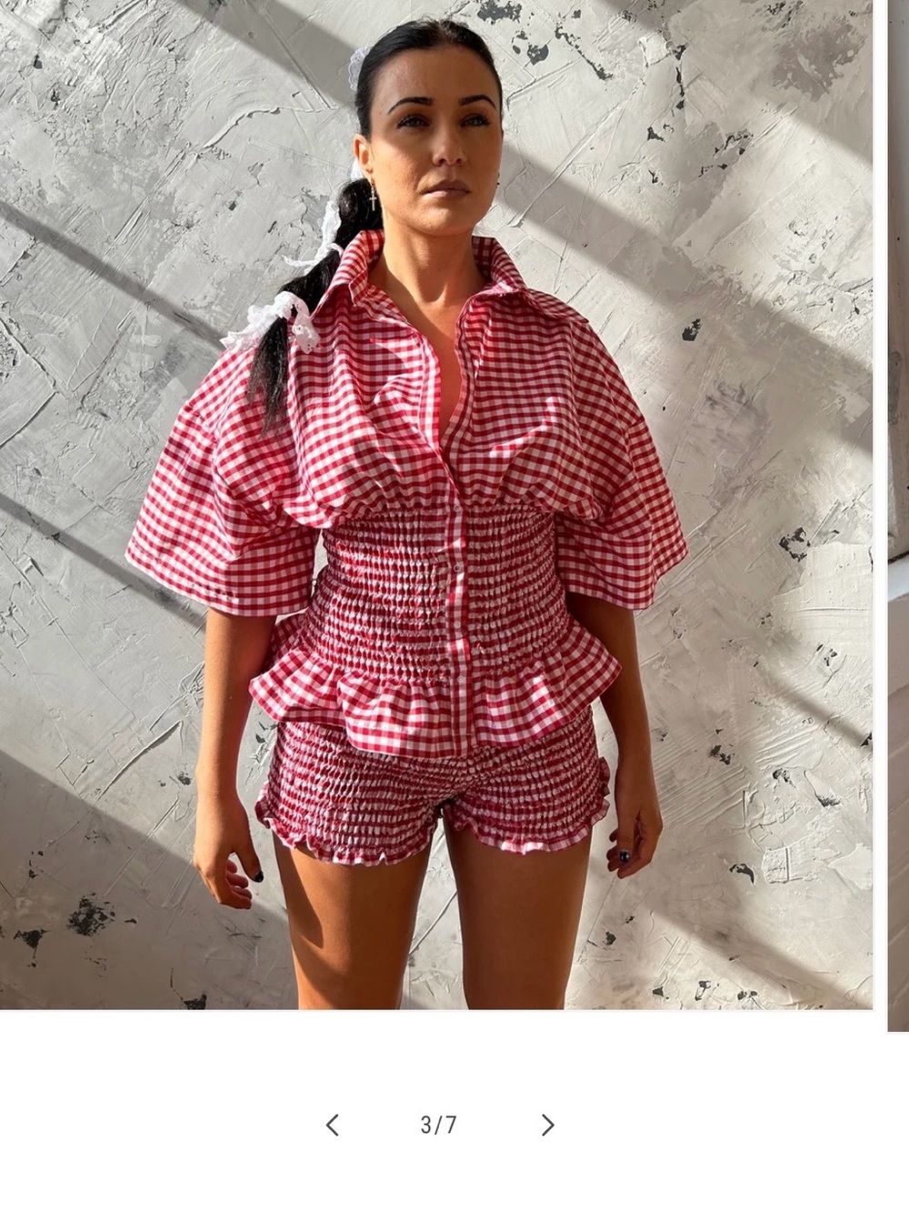 Fifth house muse gingham set